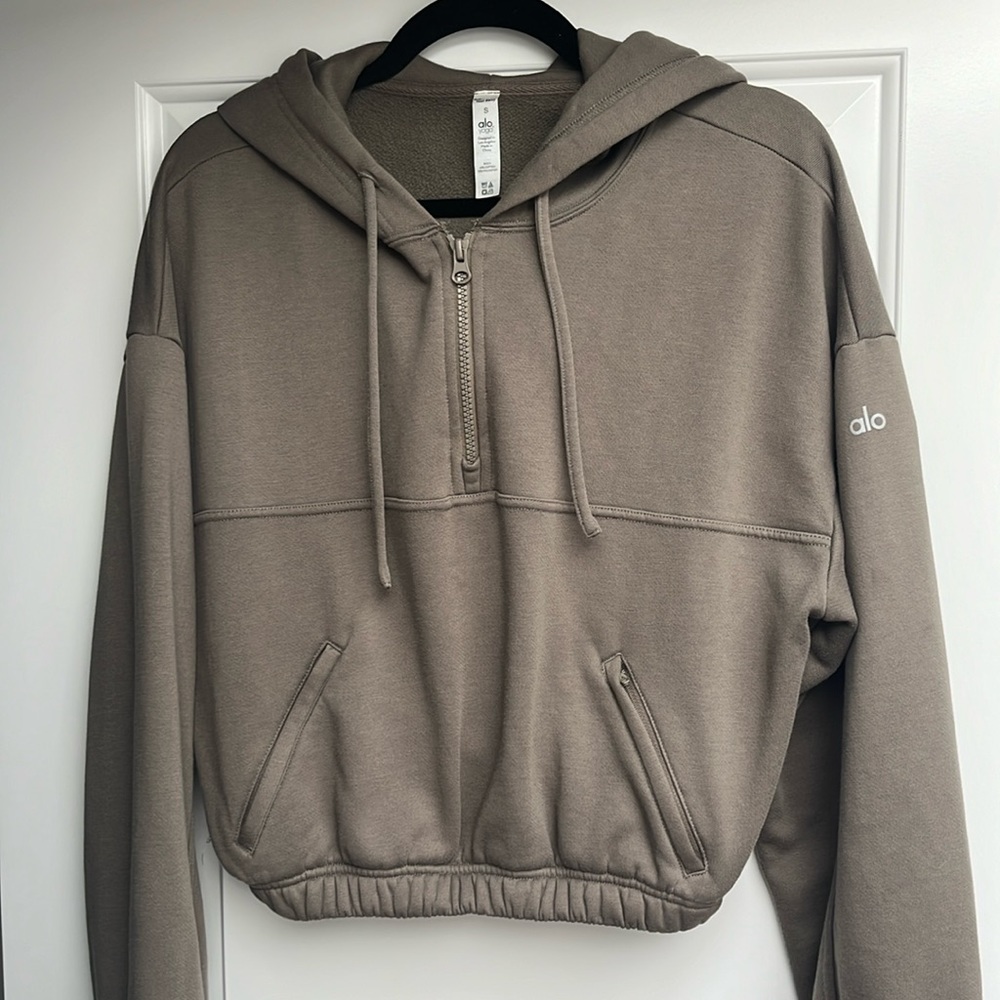 Alo Yoga Cropped Hoodie